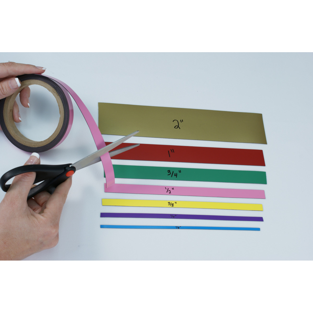 50 Self Adhesive Flexible Magnetic Sheets 8 x 10 inches