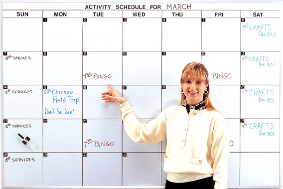 Business, Planning & Scheduling Whiteboards  Magnetic Concepts